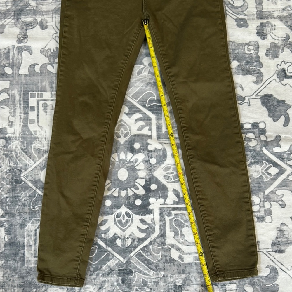 Judy Blue Olive Green Skinny Jeans Size 7/28 Style# JB88146 - Picture 8 of 12